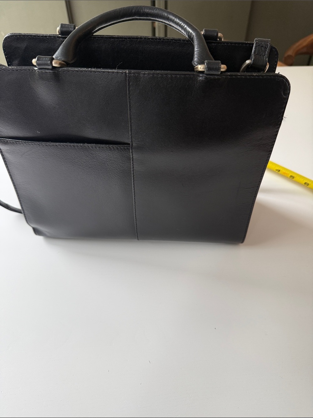 RADLEY LONDON Black Perforated Leather Crossbody with Gold Hardware - Picture 7 of 7
